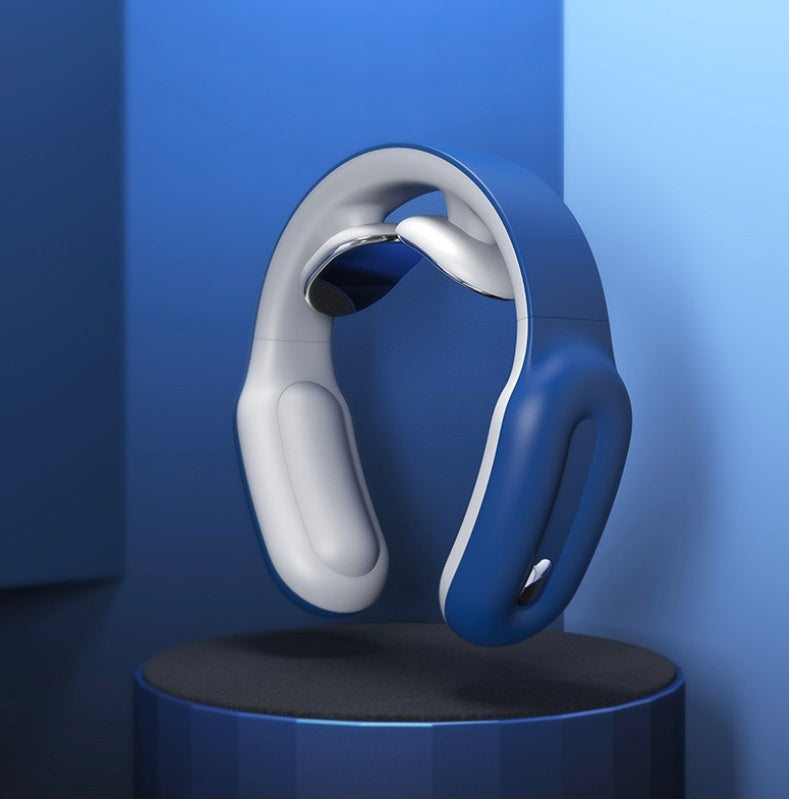 PostureNeck Pro — dettaglio elettrodi a impulsi a bassa frequenza