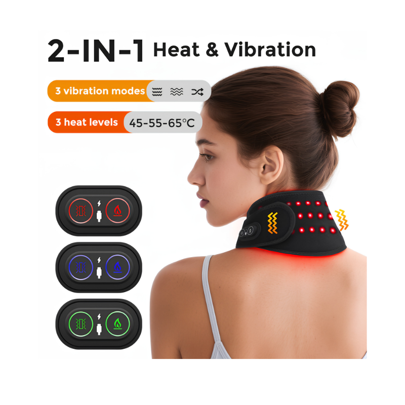 Fascia Red Light Therapy Collo & Schiena – Luce Rossa + Infrarossi